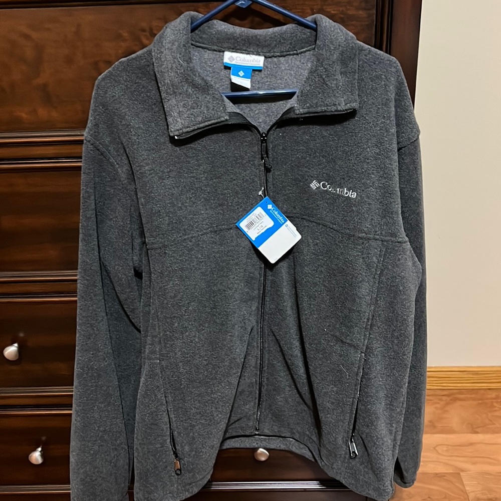 Columbia Mens large fleece
